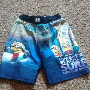 New Minions Swim Trunks